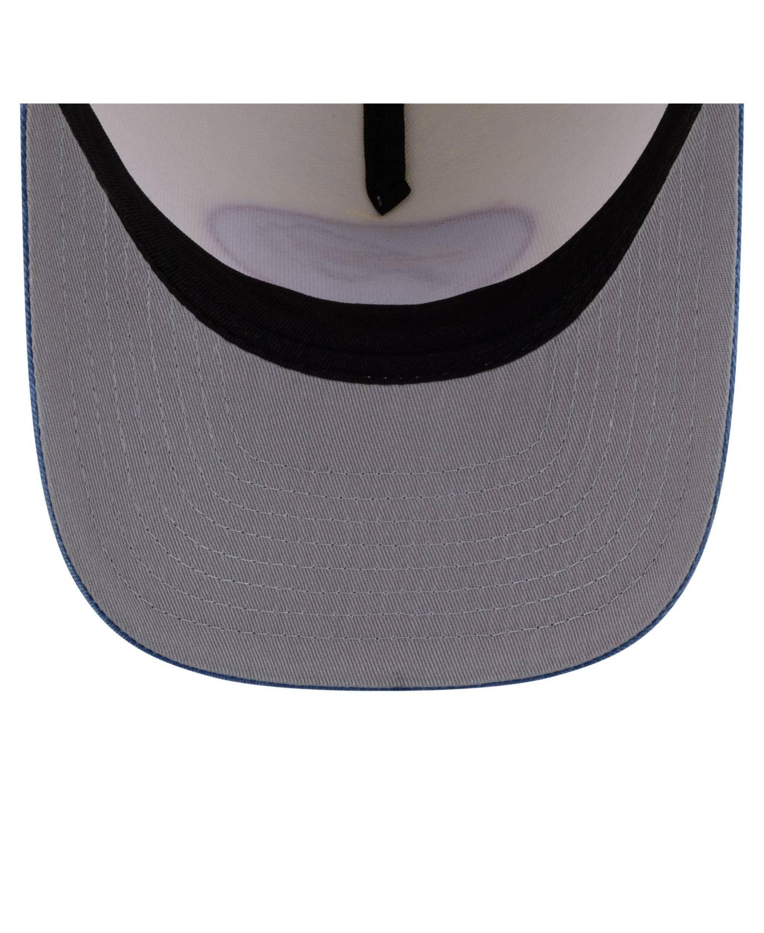 Men's Cream/Royal Buffalo Bills Washed A-Frame 9FIFTY Snapback Hat