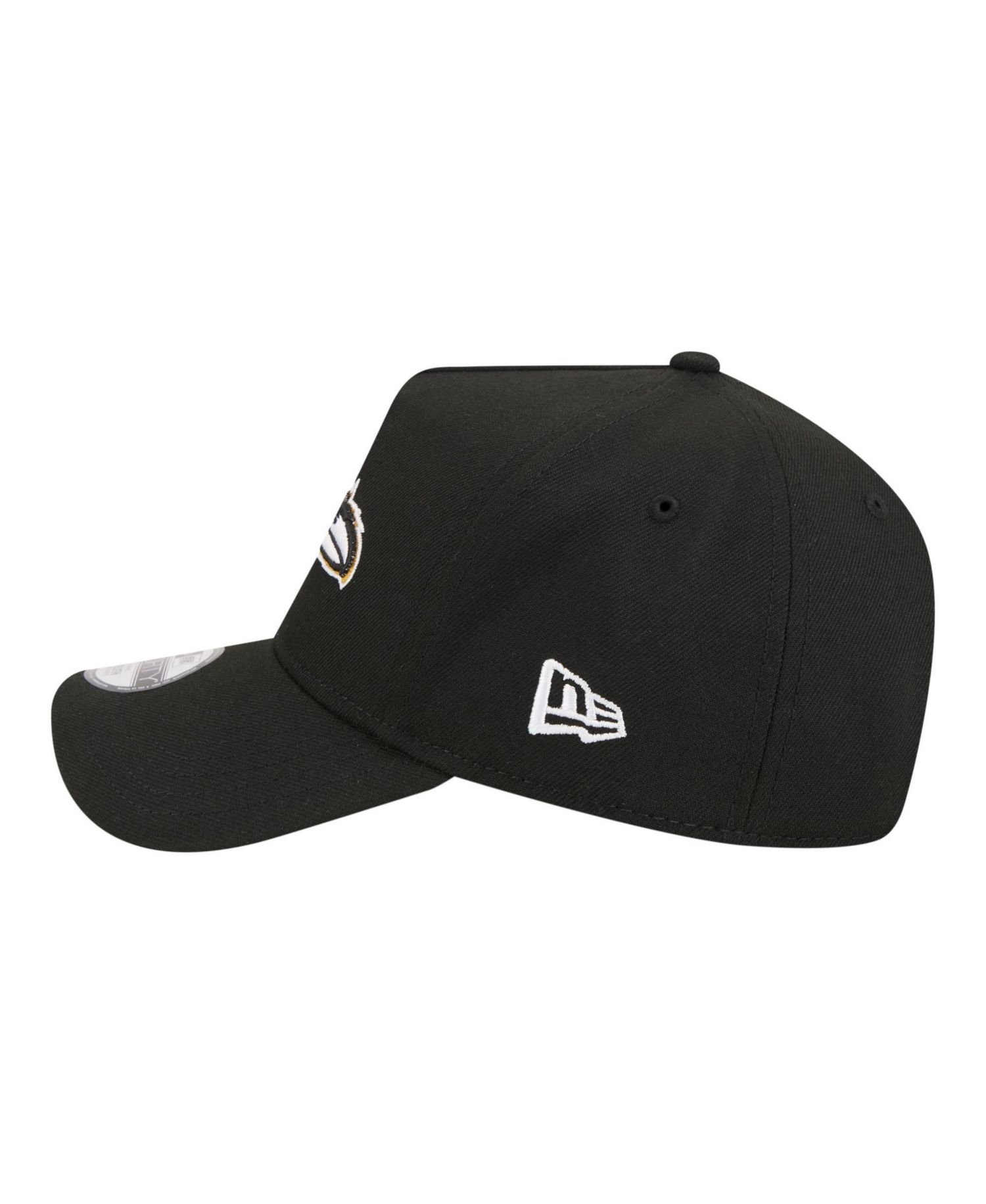 Big Boys and Girls Black Baltimore Ravens 9FORTY A-Frame Adjustable Hat