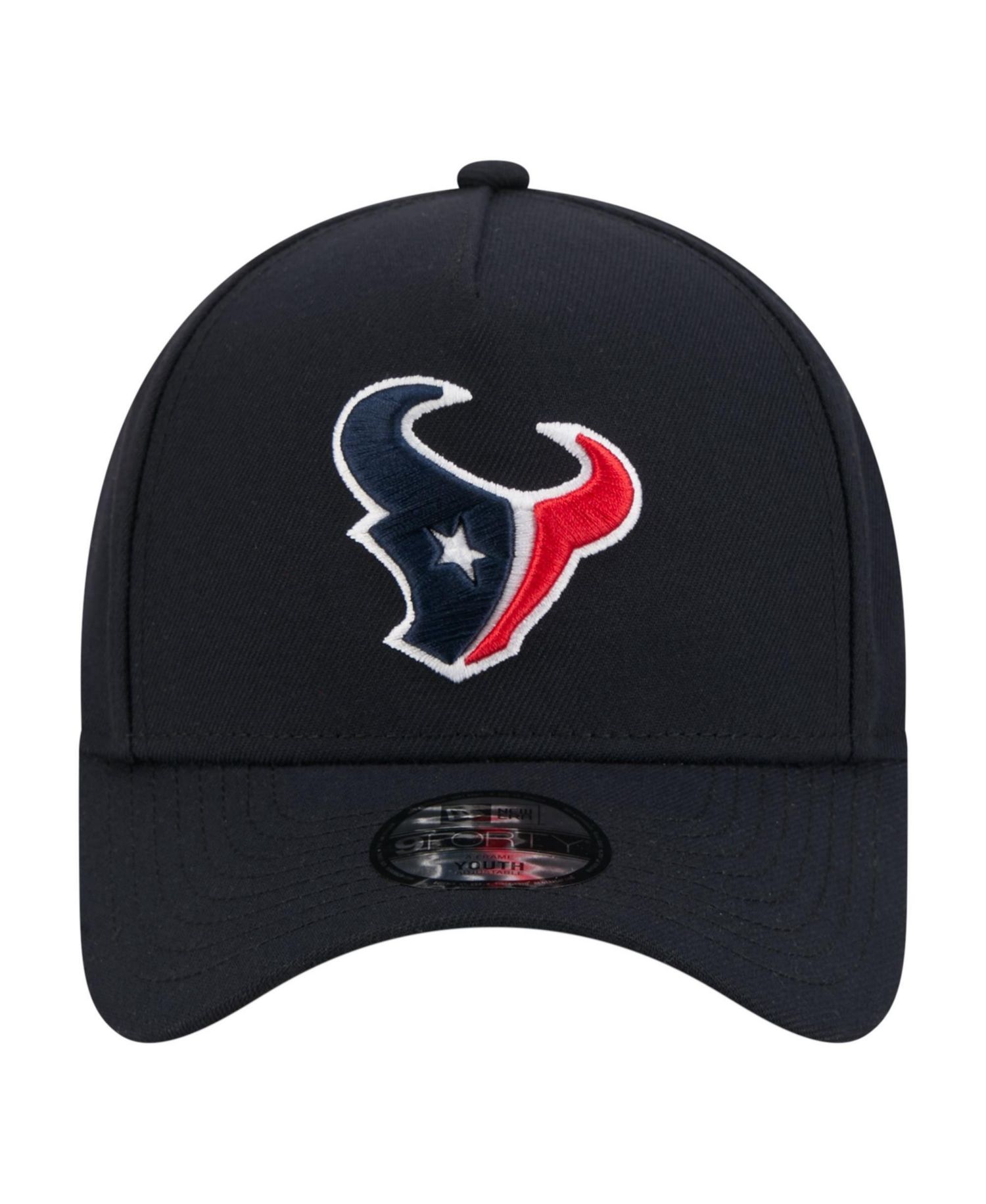 Big Boys and Girls Navy Houston Texans 9FORTY A-Frame Adjustable Hat