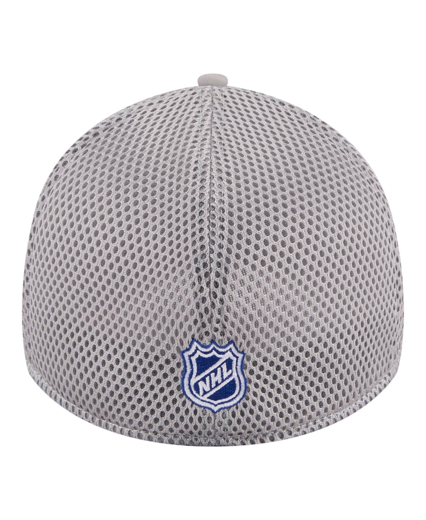 Мужская кепка New Era Gray Buffalo Sabres Logo 39THIRTY Flex Hat — фото 4