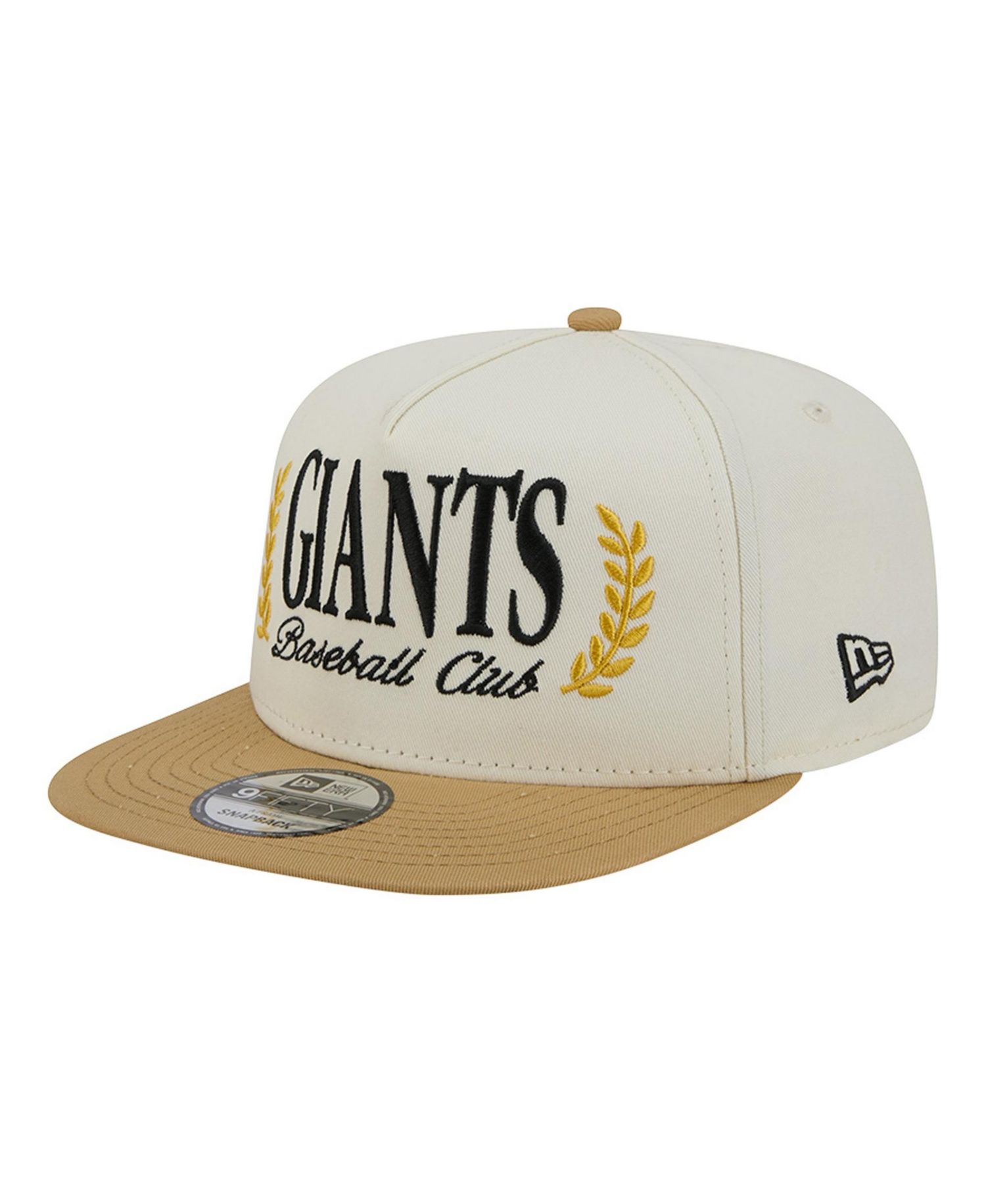 Men's Cream San Francisco Giants Club 9FIFTY A-Frame Snapback Hat