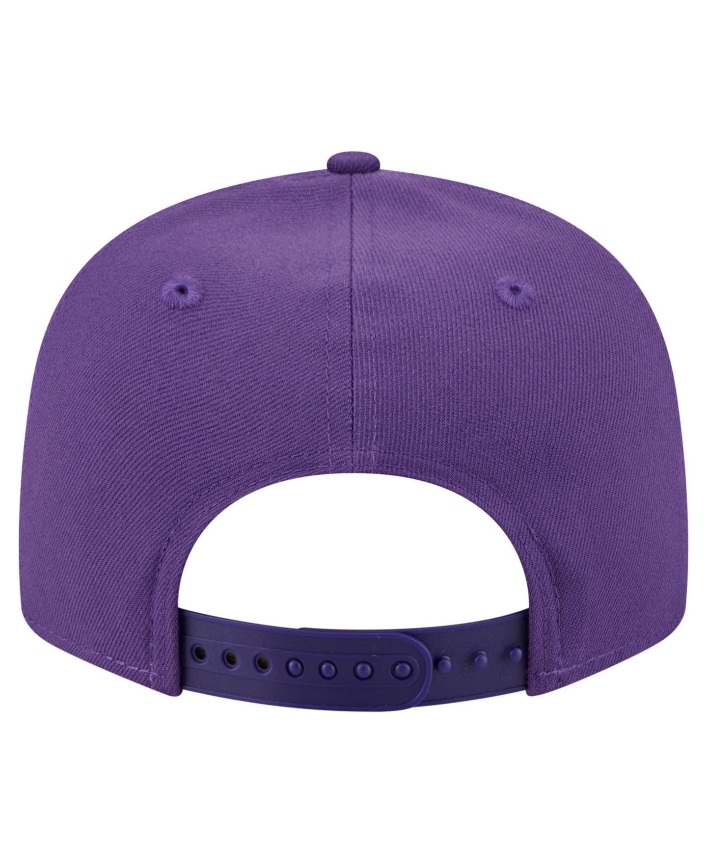 Мужская кепка New Era Purple Minnesota Vikings Core Team Script 9FIFTY Snapback Hat — фото 4