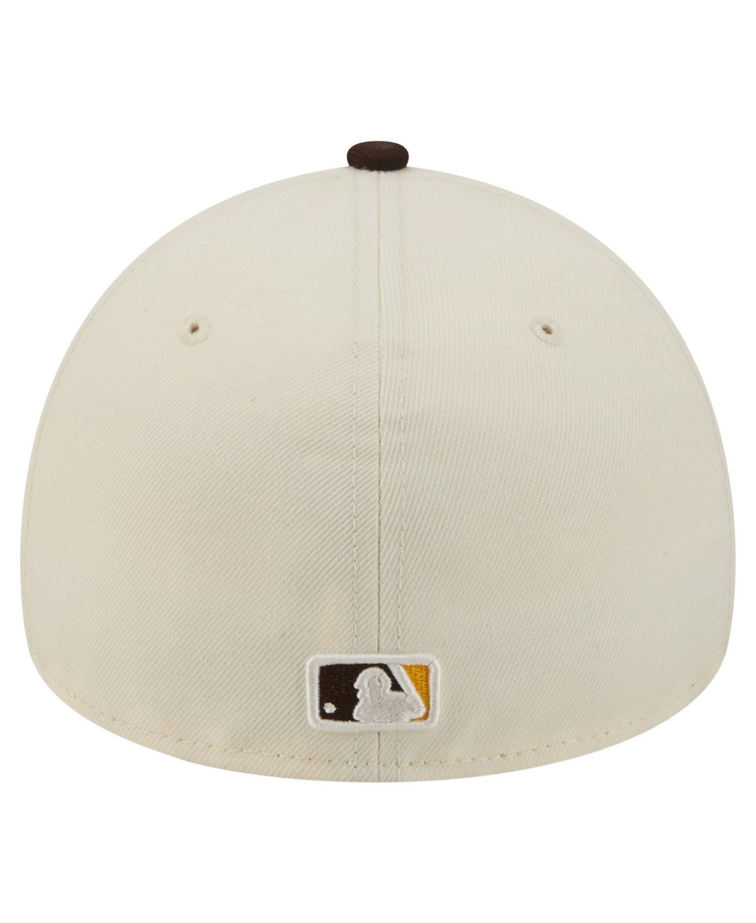 Men's Cream San Diego Padres Chrome A-Frame 59FORTY Fitted Hat