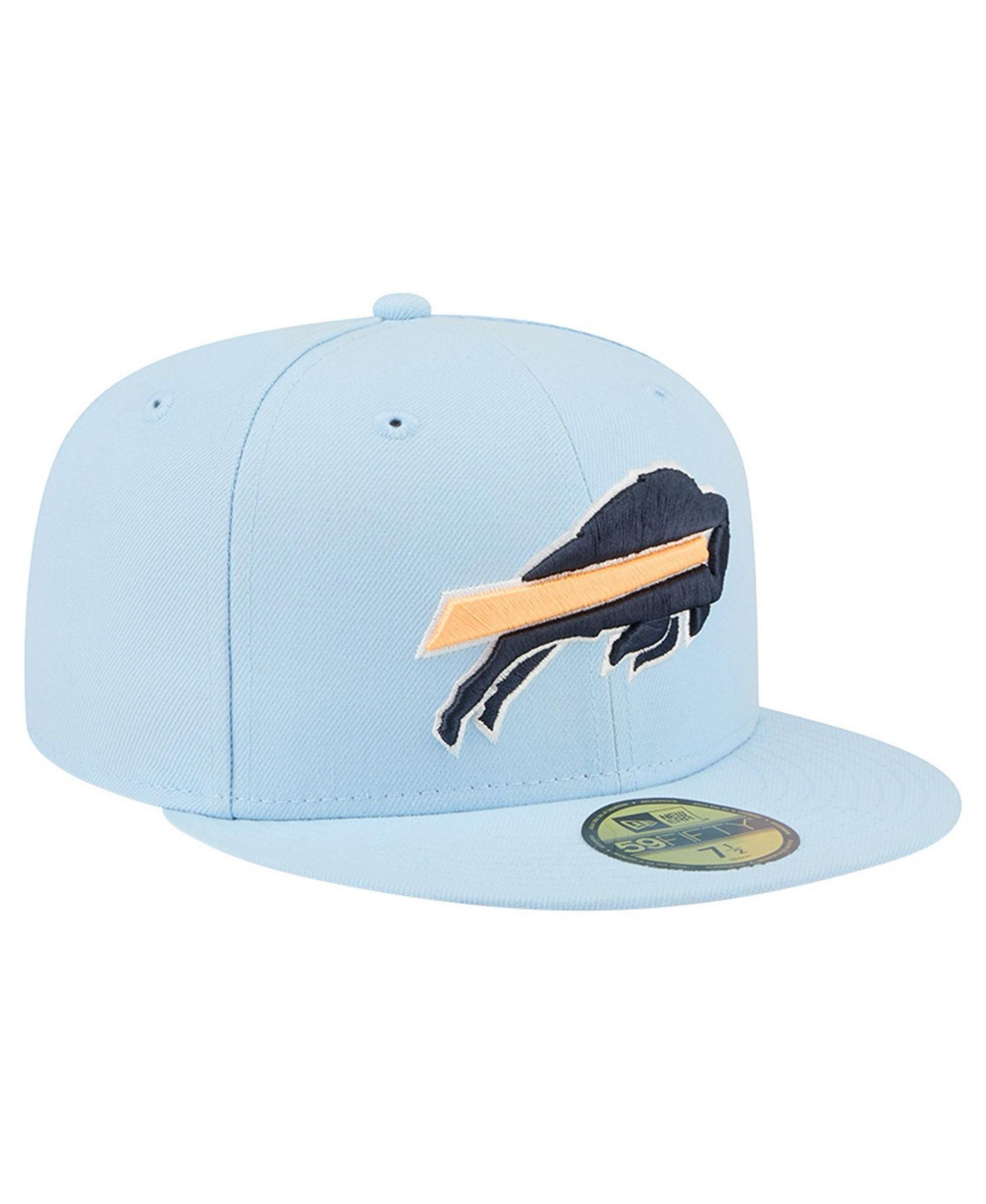Men's Coastal Blue Buffalo Bills 59FIFTY Fitted Hat