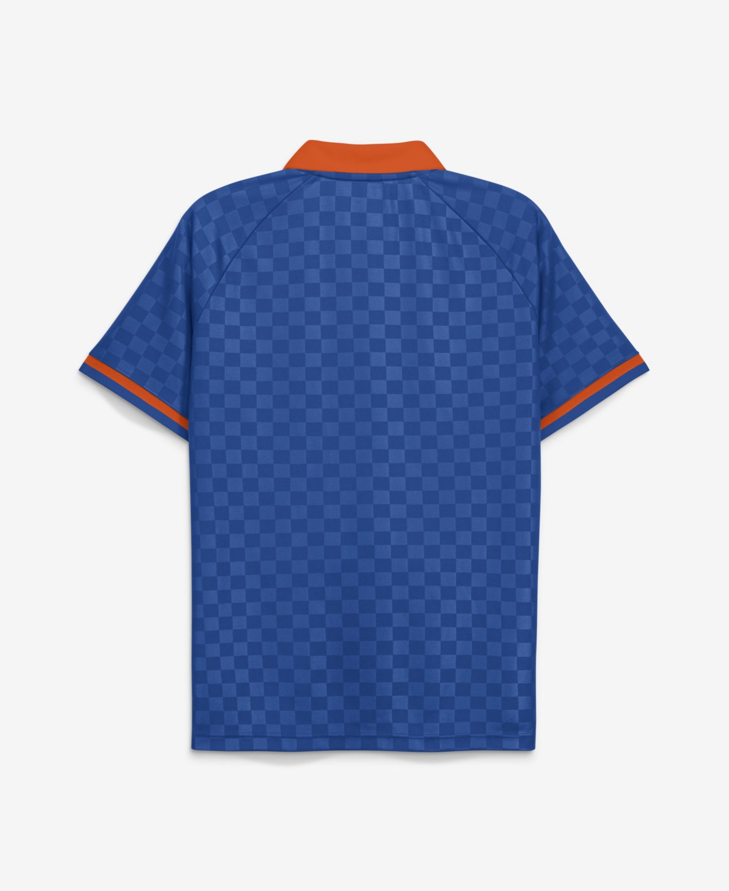 Men's Royal New York Mets Homerun Raglan V-Neck Polo Shirt