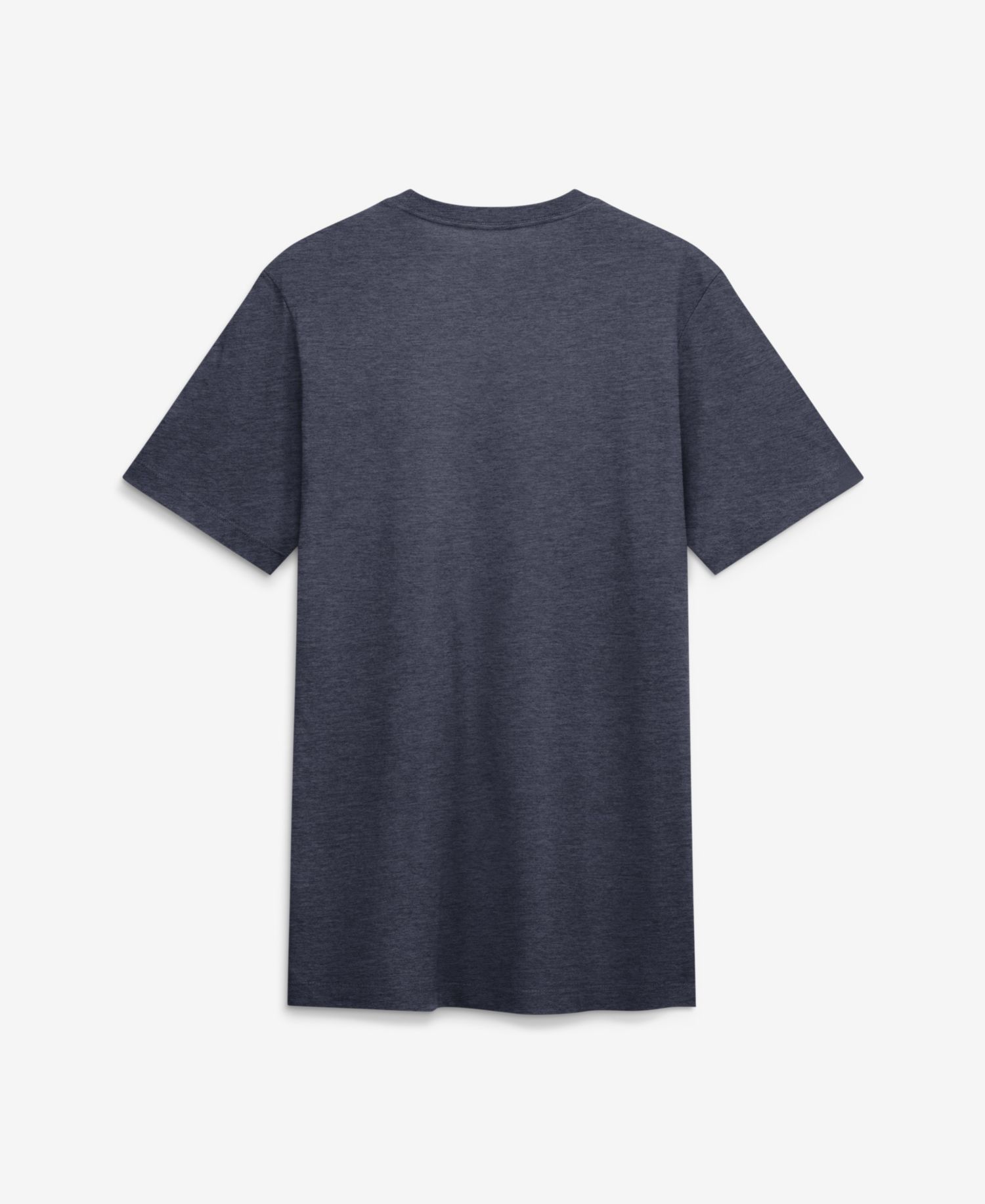 Men's Heather Navy Boston Red Sox Cooperstown Logo Tri-Blend T-Shirt