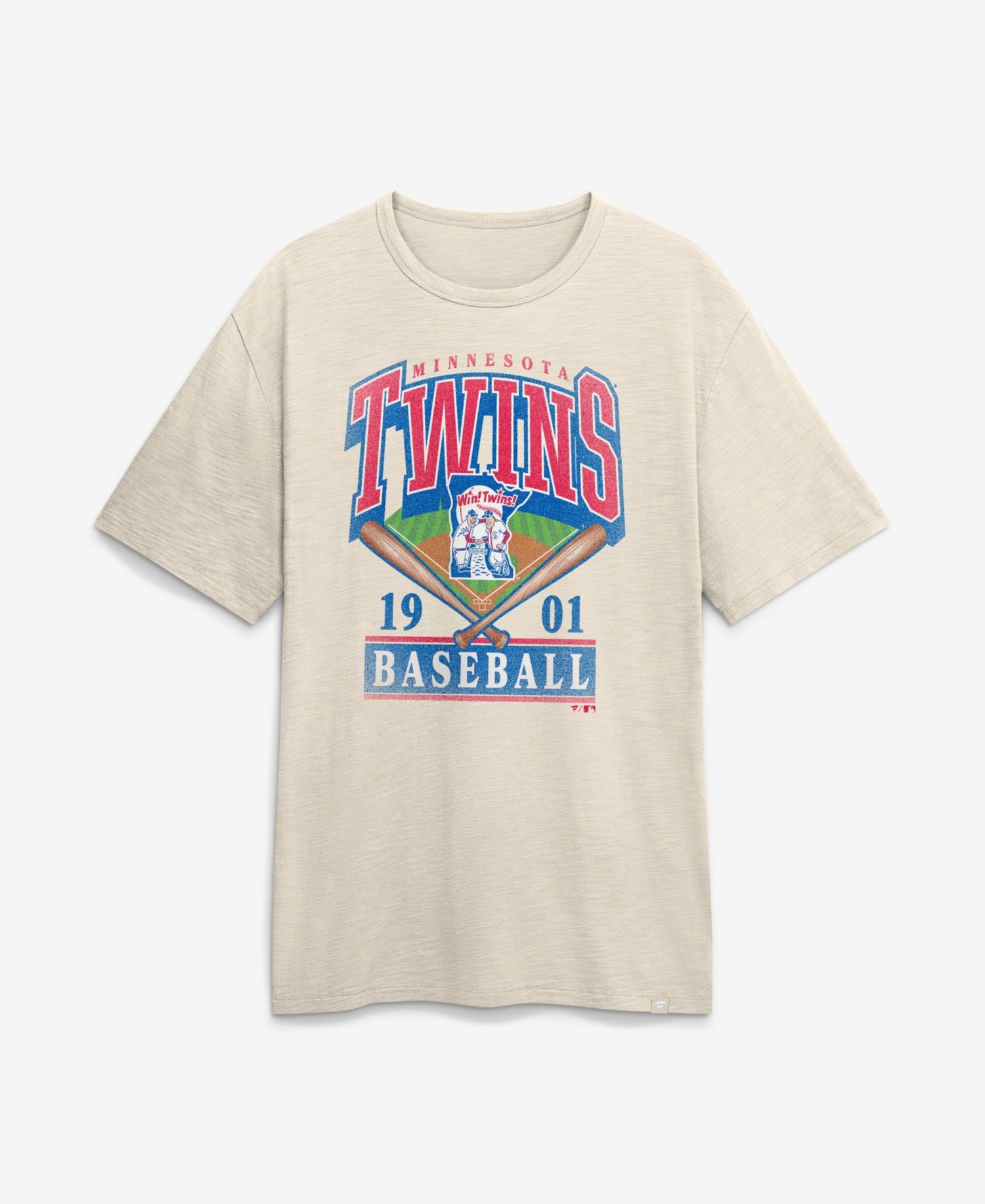 Men's Tan Minnesota Twins Stadium Slub T-Shirt