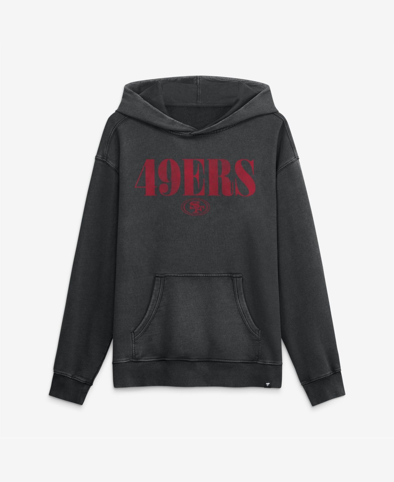 Men's Black San Francisco 49ers Relaxed Intense Rivalry French Terry Hoodie