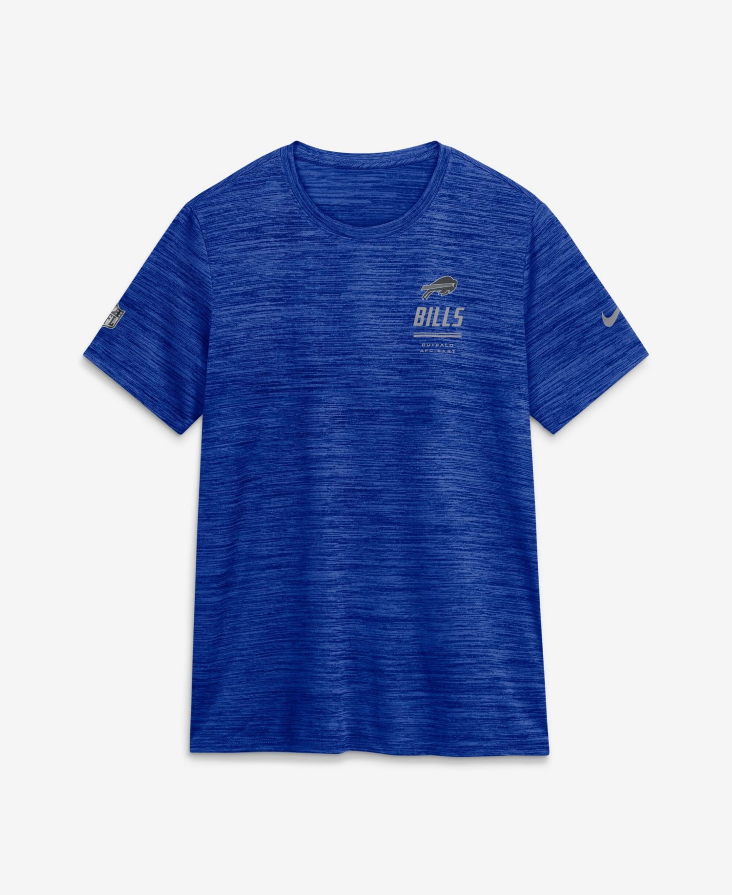 Women's Royal Buffalo Bills Sideline Velocity Dri-FIT T-Shirt