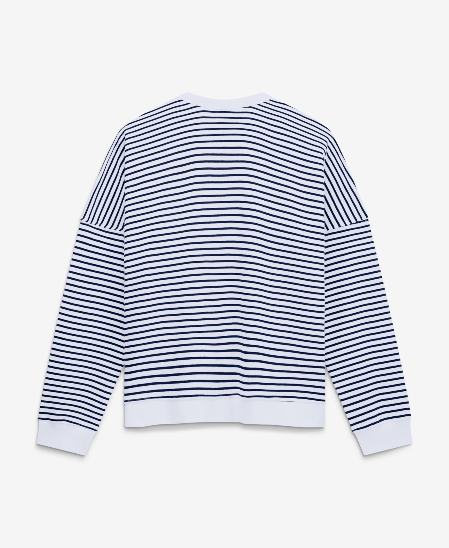 Women's Seattle Seahawks Striped Oversized Sweatshirt