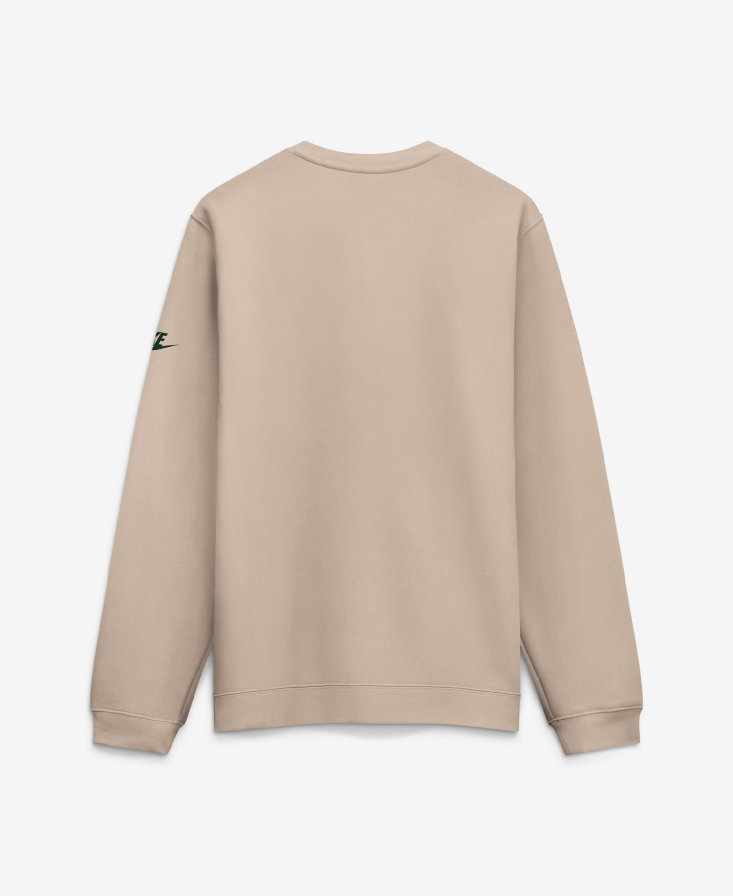 Men's Sand Green Bay Packers I-Formation Rewind Club Crew Sweatshirt