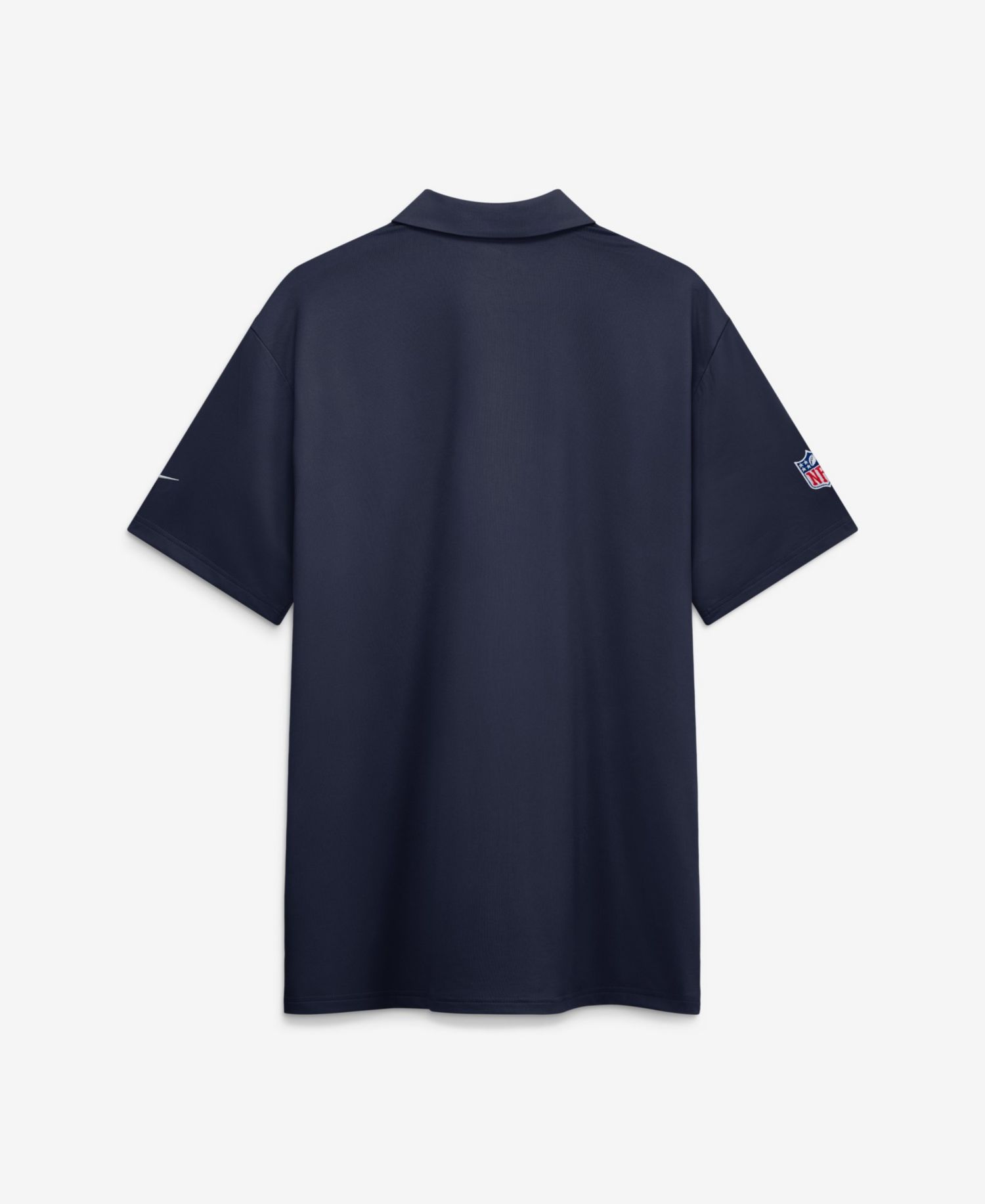 Men's Navy Denver Broncos Sideline Powerful Blocking Dri-FIT Tour Polo Shirt