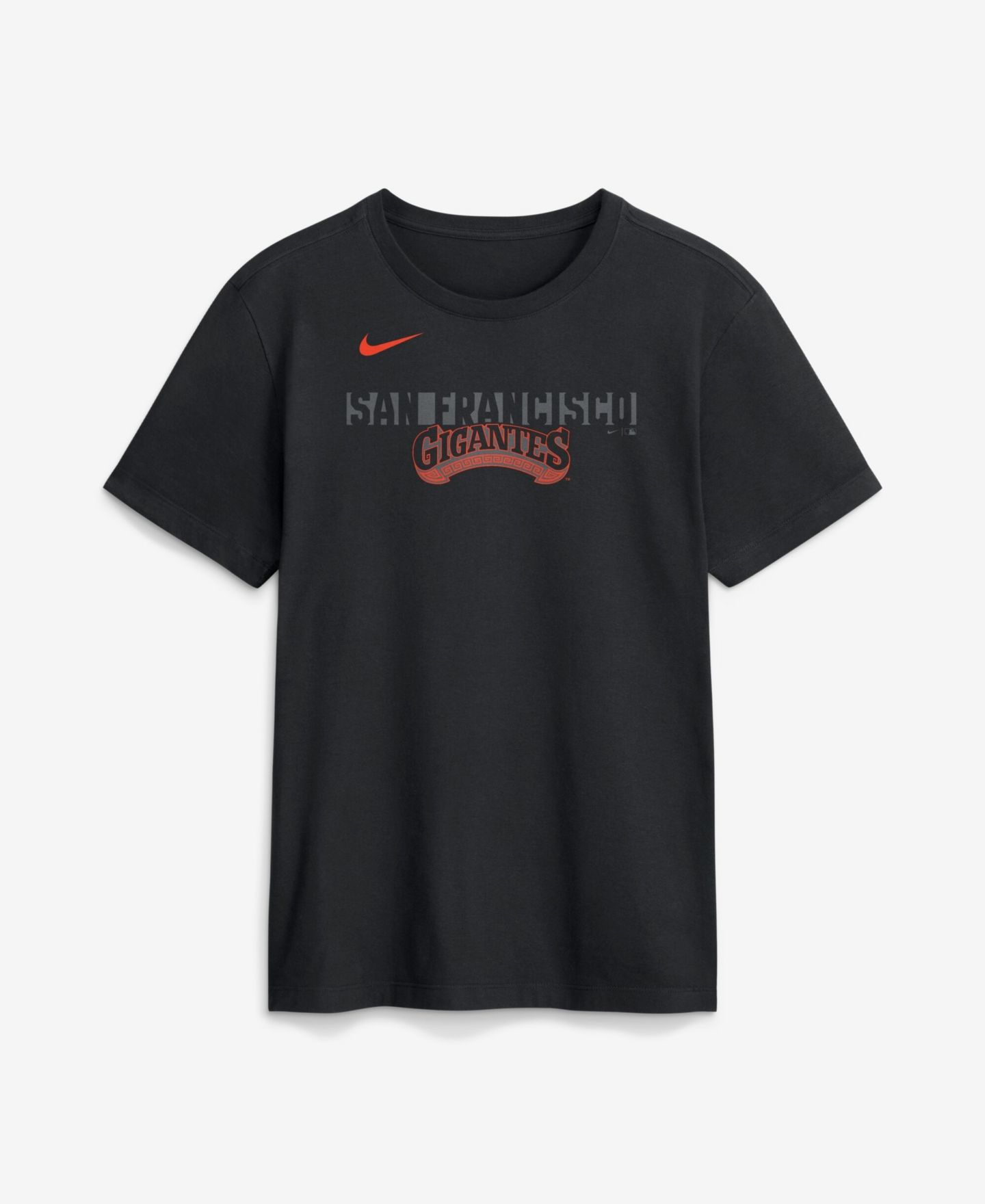 Мужская футболка Nike Black San Francisco Giants Alternate — фото 1