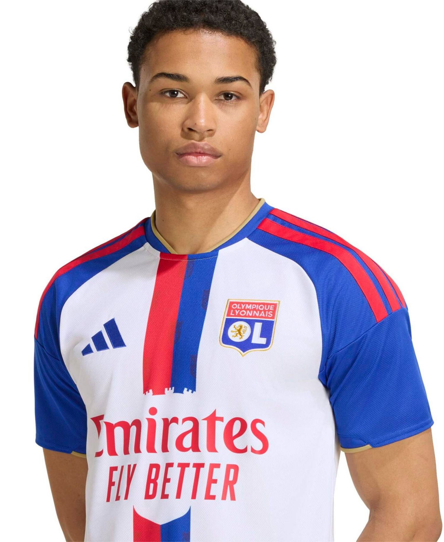 Men's White Olympique Lyonnais Home 2026/27 Replica Jersey