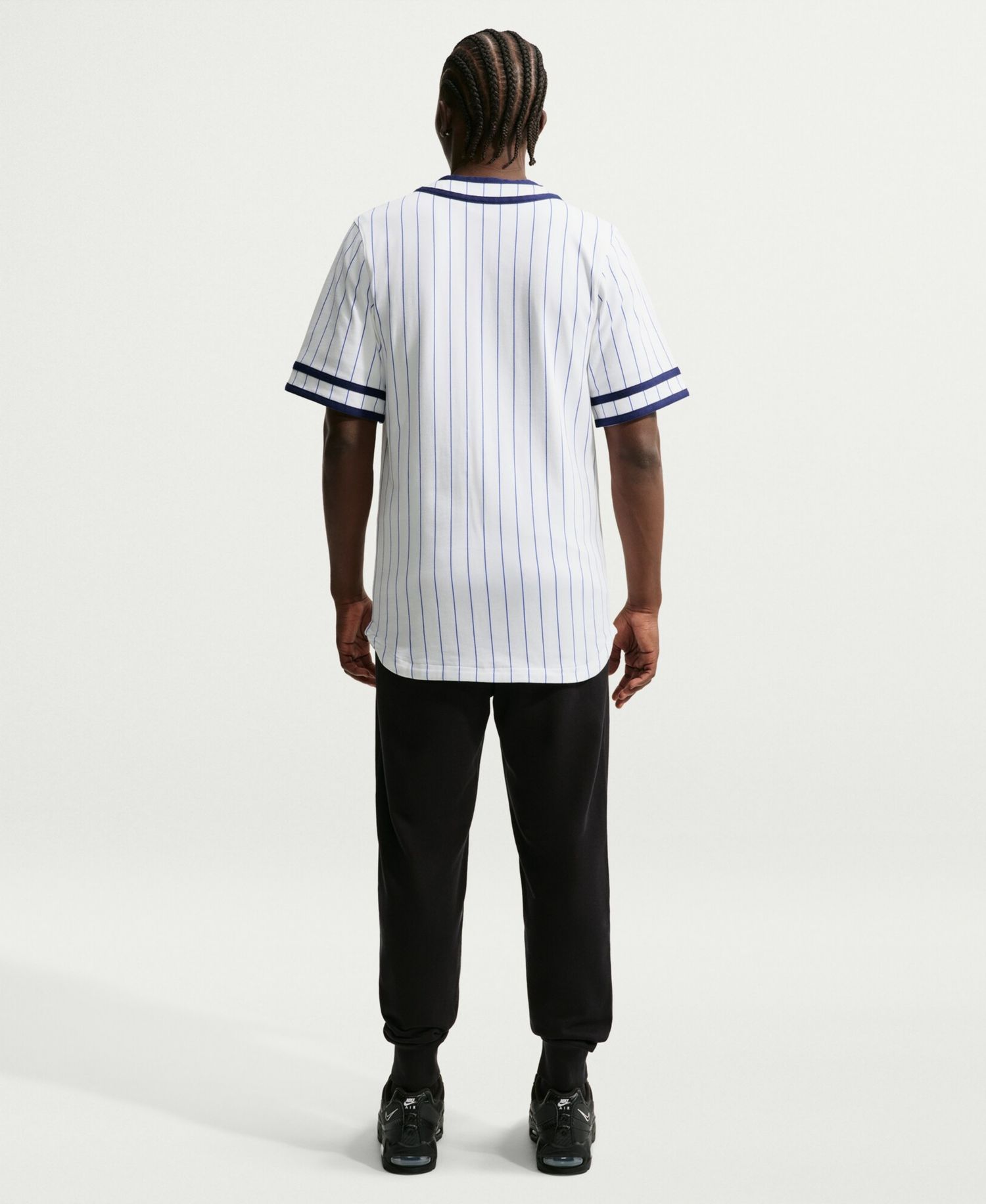 Men's White Inter Milan Club Baseball Jersey