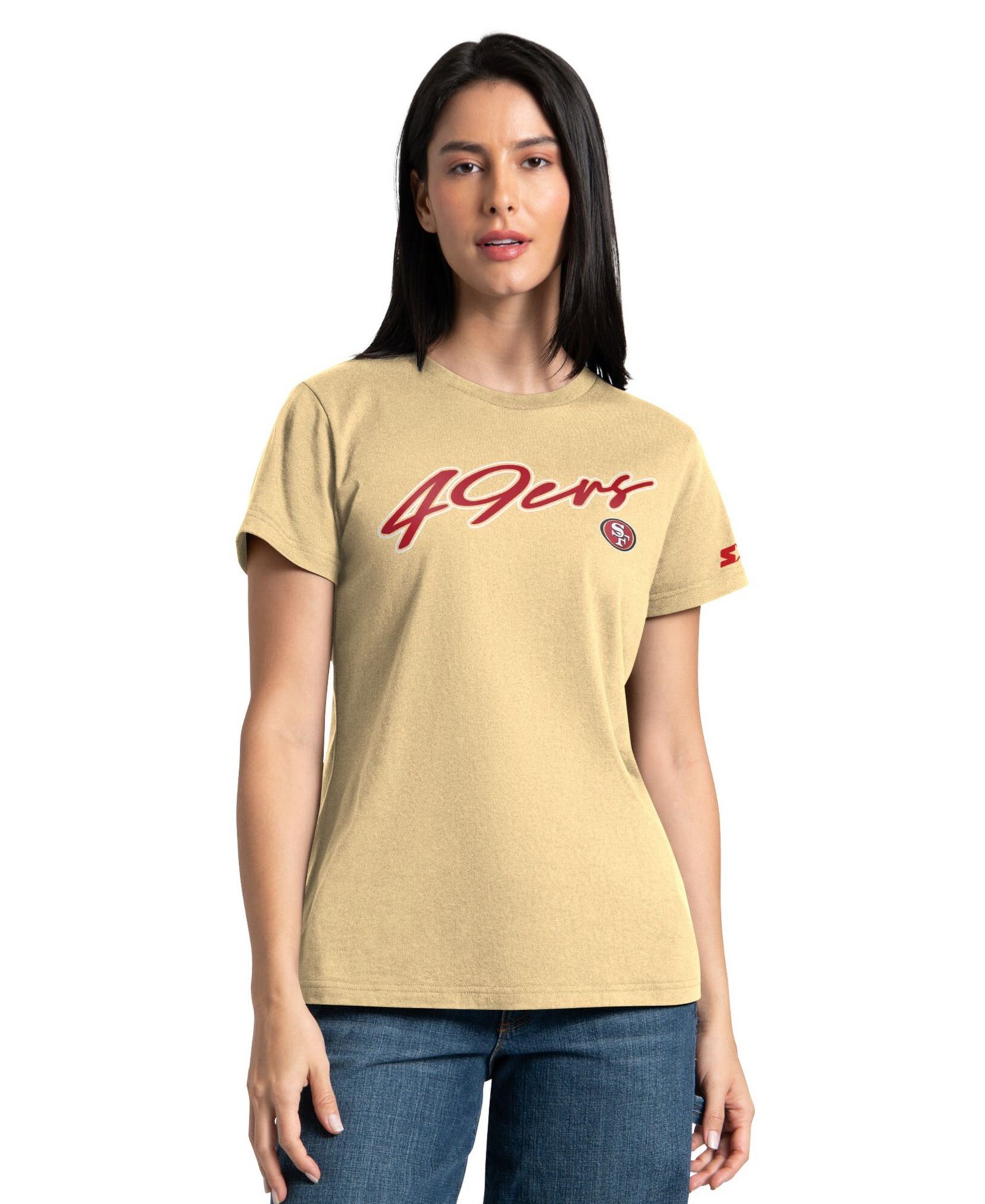 Women's Scarlet/Gold San Francisco 49ers Combo Pack T-Shirt