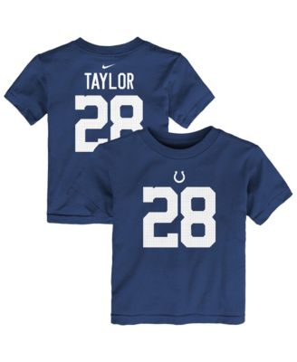 Toddler Jonathan Taylor Royal Indianapolis Colts Player Name Number T-Shirt