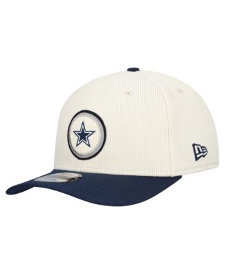 Men's Cream Dallas Cowboys Loyal Corduroy 9SEVENTY Adjustable Hat