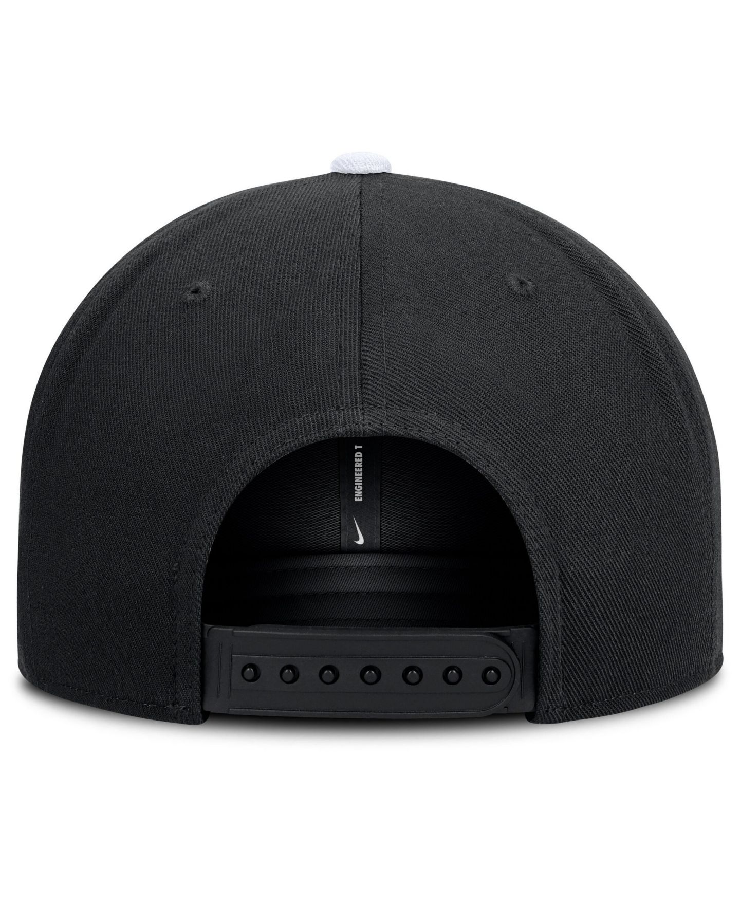 Мужская кепка Nike Black/White Chicago White Sox Primetime Pro Dri-FIT Snapback Hat — фото 3