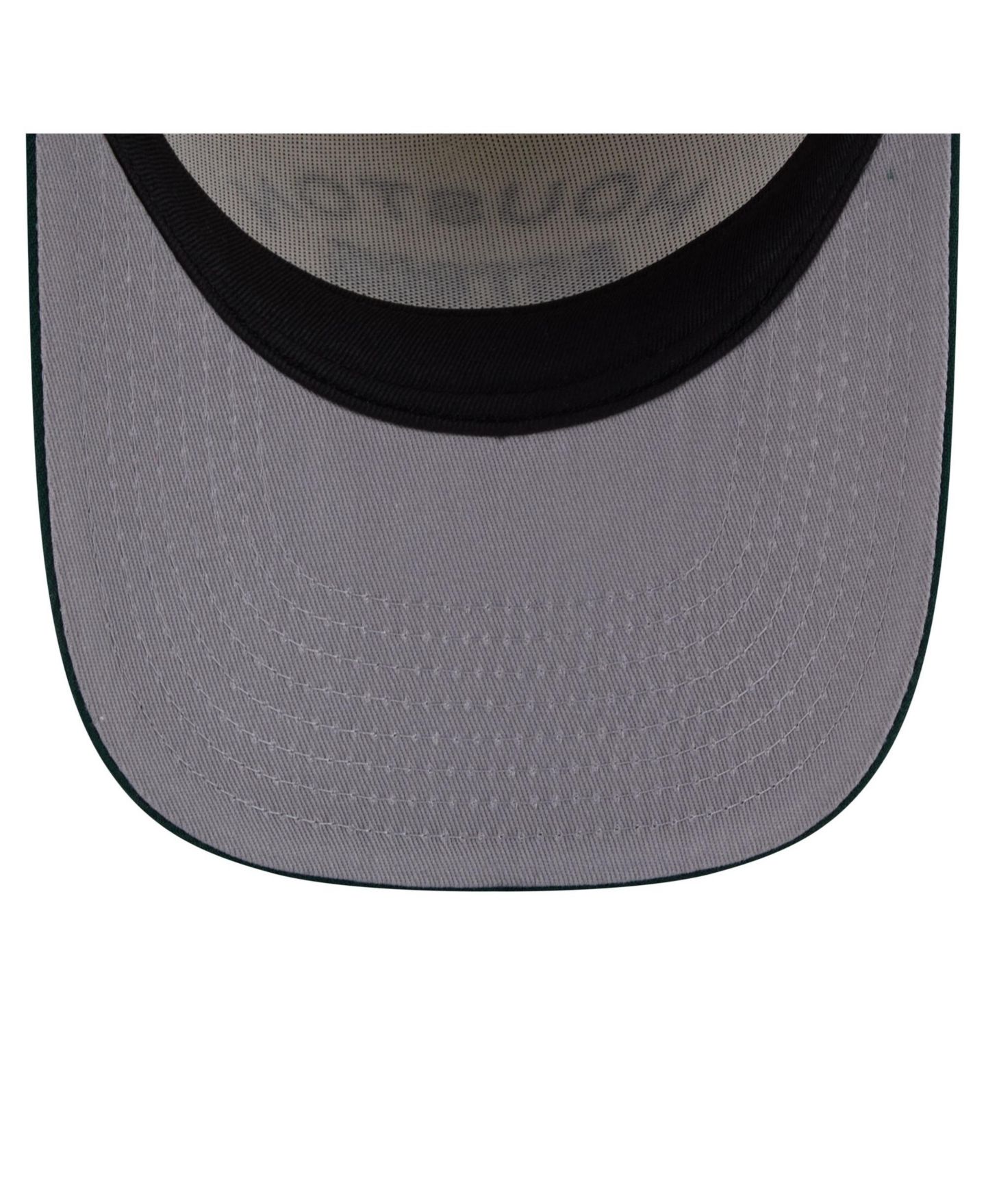 Мужская кепка New Era Cream/Dark Green Houston Astros Chrome A-Frame 9FIFTY Snapback Hat — фото 4