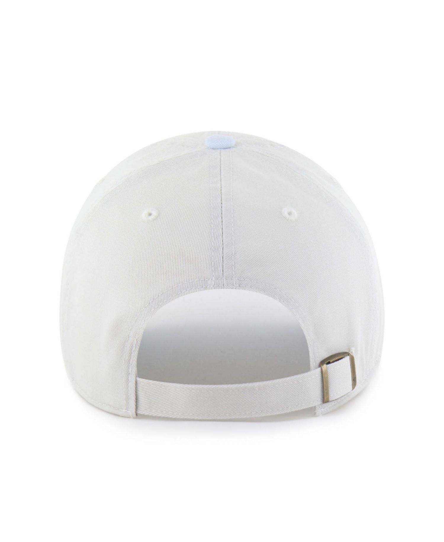 47 Brand Women's White/Light Blue Los Angeles Angels Gelato Two-Tone Clean Up Adjustable Hat