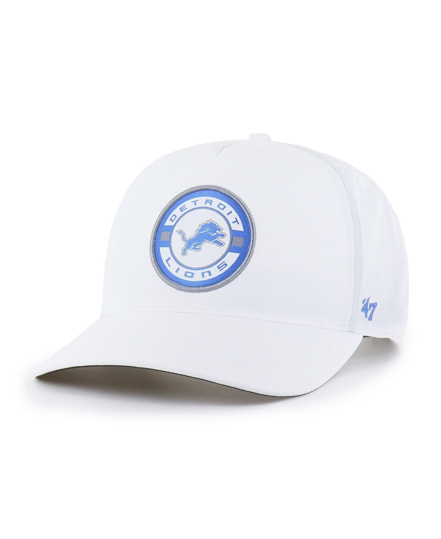 Men's White Detroit Lions Strand Adjustable Hitch Hat