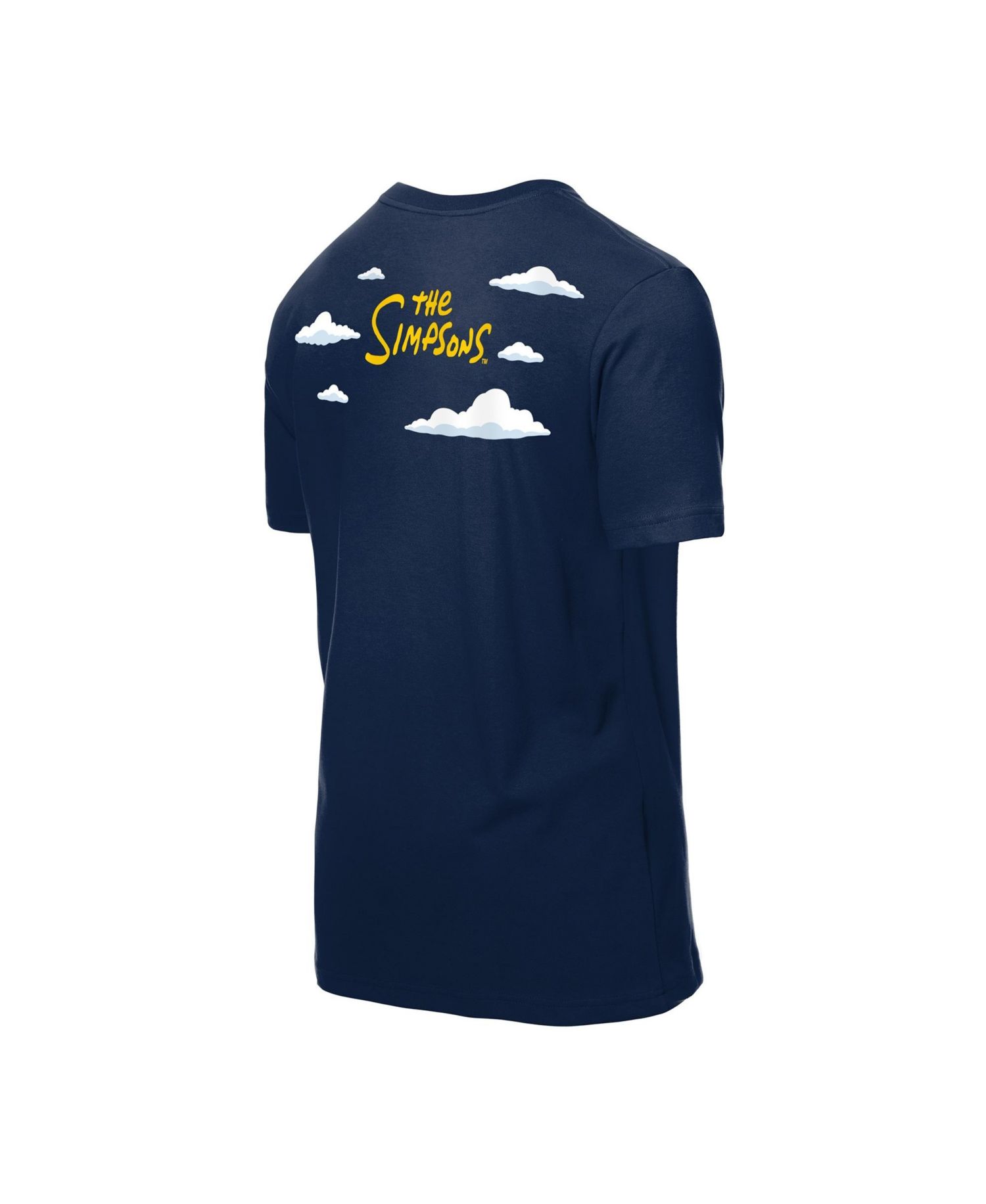 Men's Navy Houston Astros MLB x Simpsons 2026 Collab Clouds T-Shirt
