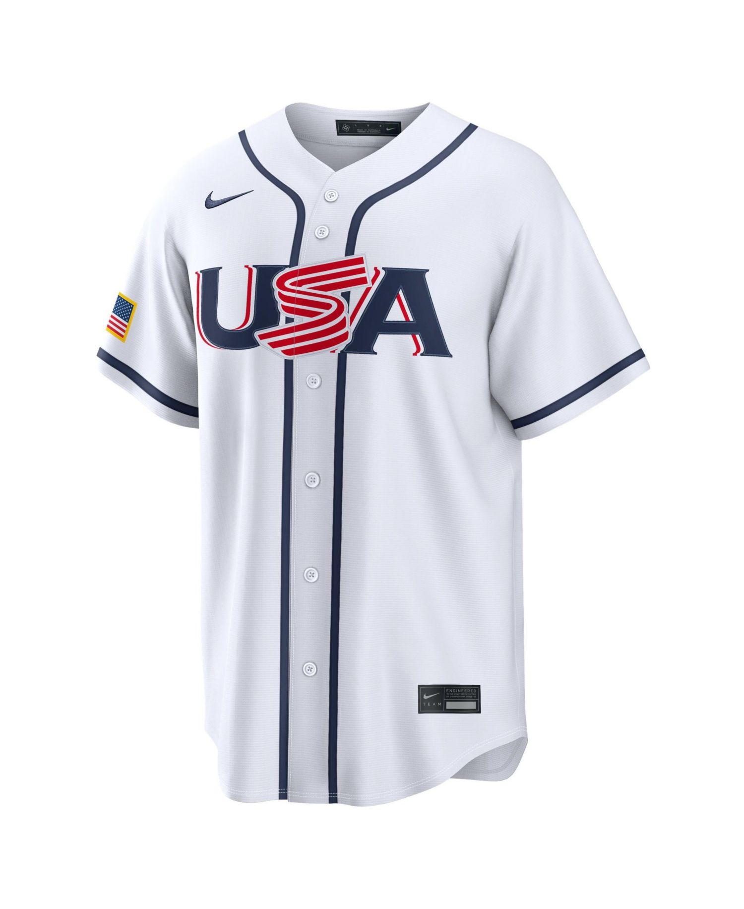 Men's Roman Anthony White USA Baseball 2026 World Baseball Classic Home Stadium Jersey
