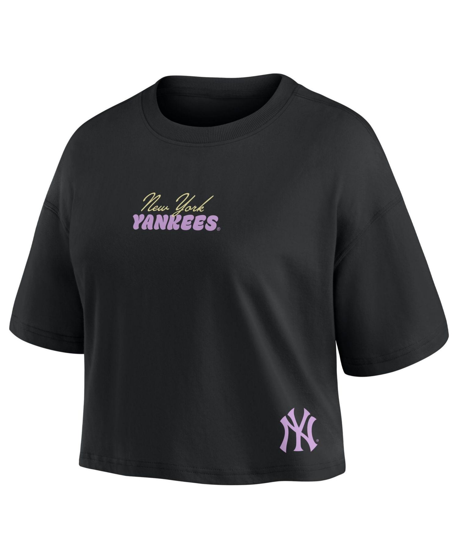 Women's New York Yankees Aaron Judge Cropped T-Shirt