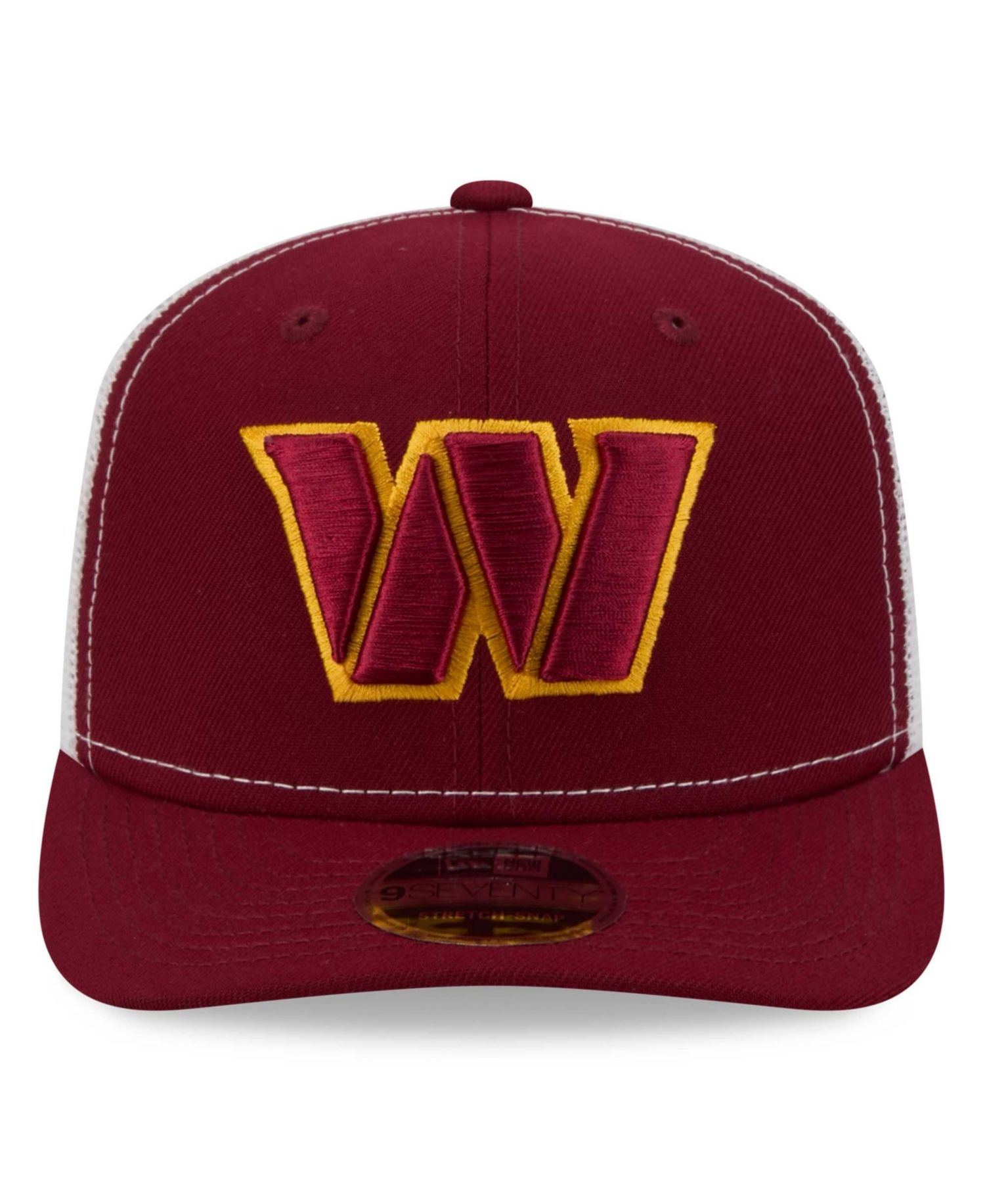 Men's Burgundy Washington Commanders 9SEVENTY Trucker Adjustable Hat