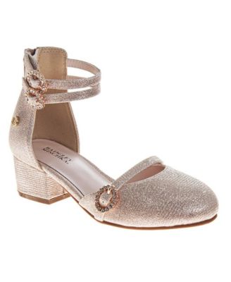 Little Girls Dress Shoes 1 - 13 Elegant Sparkle Formal Occasion Fashion Forward Comfort Fit.