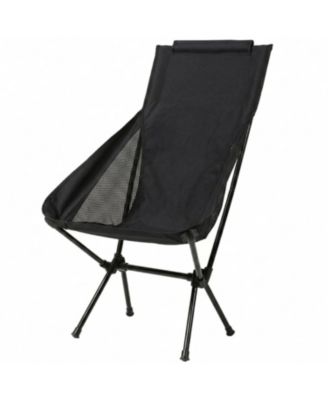 Foldable Portable Camping Chair Outdoor Oxford Steel For Hiking Beach Fishing Picnic With Carry Bag