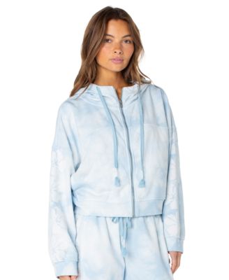 Women's Fringing Reefs Graphic Zip-Front Hoodie