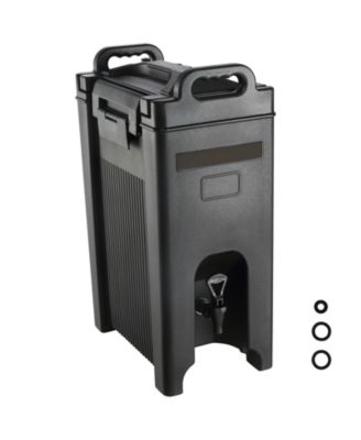 5 Gallon Insulated Beverage Dispenser Food-Grade LDPE Hot and Cold Server with 0.9 in PU Layer