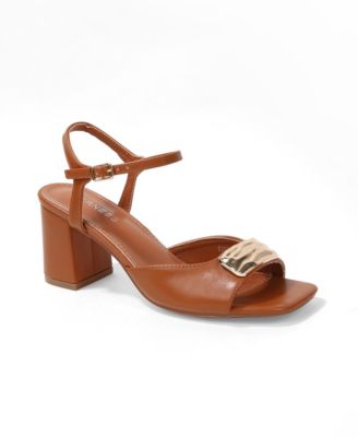 Women's Kade Nugget Accent Block Heel Sandals