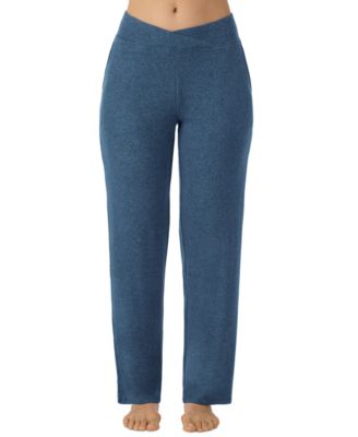 Women's SoftKnit Wide-Leg Sweater-Knit Lounge Pants