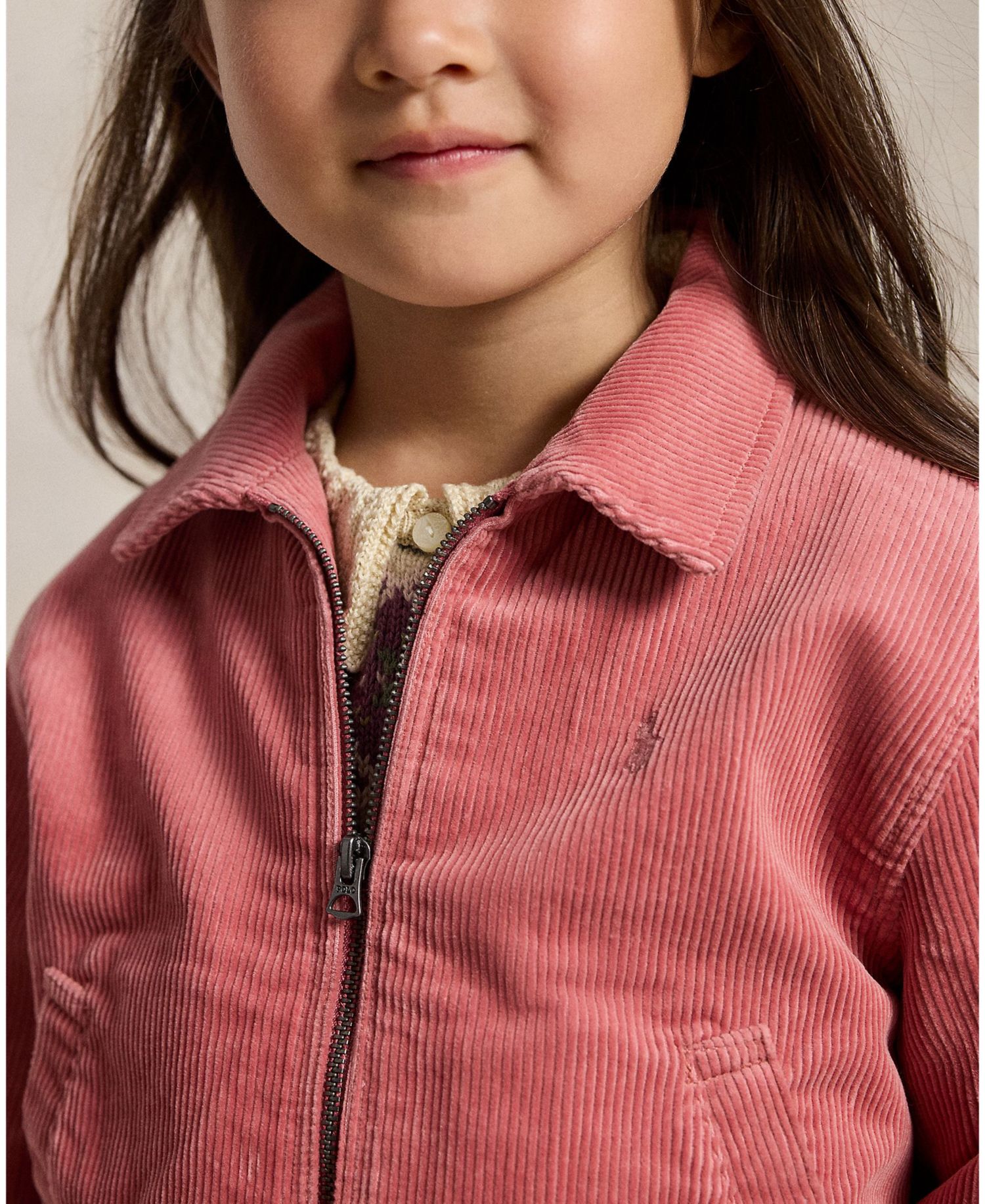 Girls' 2T-6X Corduroy Long-Sleeve Jacket