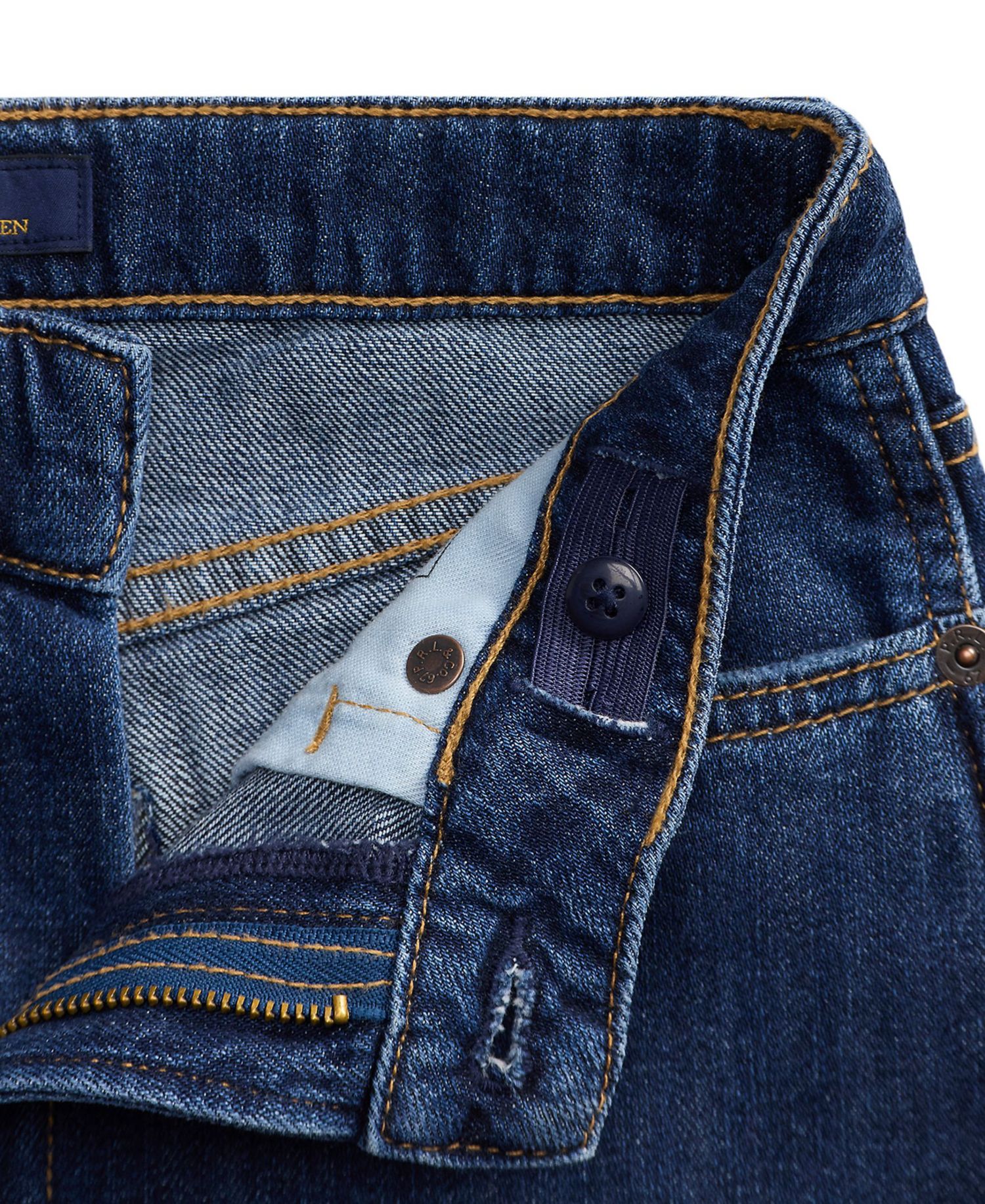 Girls' 2T-6X Curved Tapered Cotton Denim Jeans