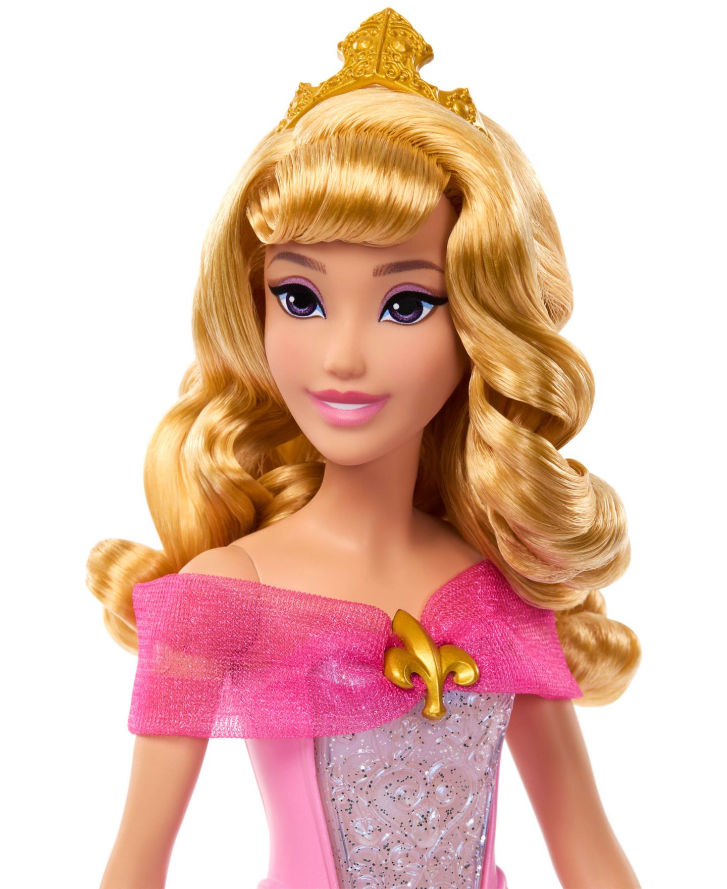 Детская кукла Disney Princess Aurora 13" Transforming-Dress Light-Up Fashion Doll, Ages 3+ — фото 3