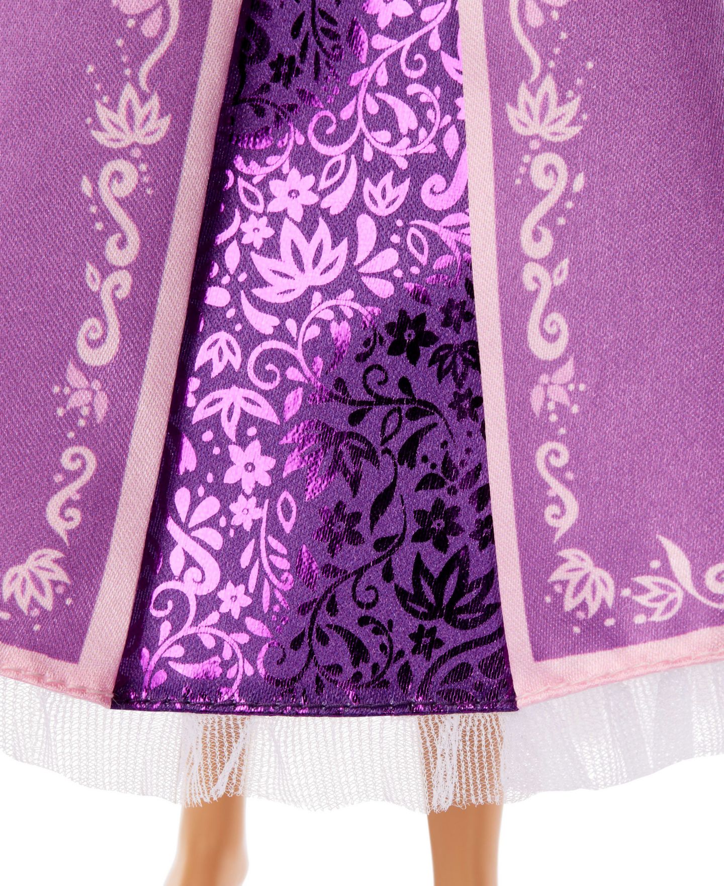 Детская кукла Disney Princess Rapunzel 13" Sparkling Fashion Doll with Removable Dress & Hair Accessory, от 4 лет — фото 4