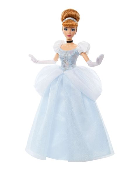 Детская кукла Disney Princess Sparkling Princess Cinderella Removable Outfit Fashion Doll, Ages 4+
