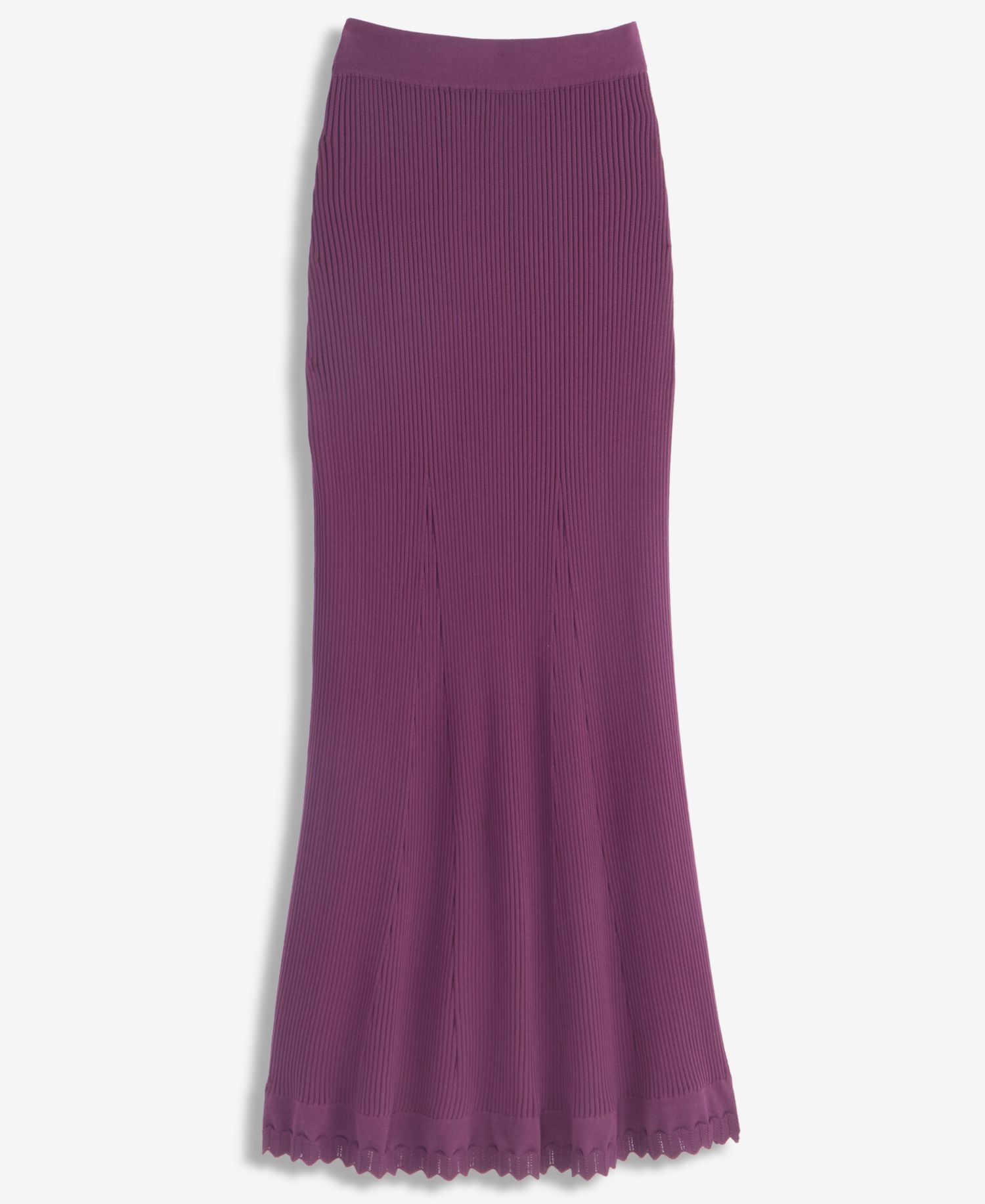 Women's High-Waisted Pleated Midi Skirt