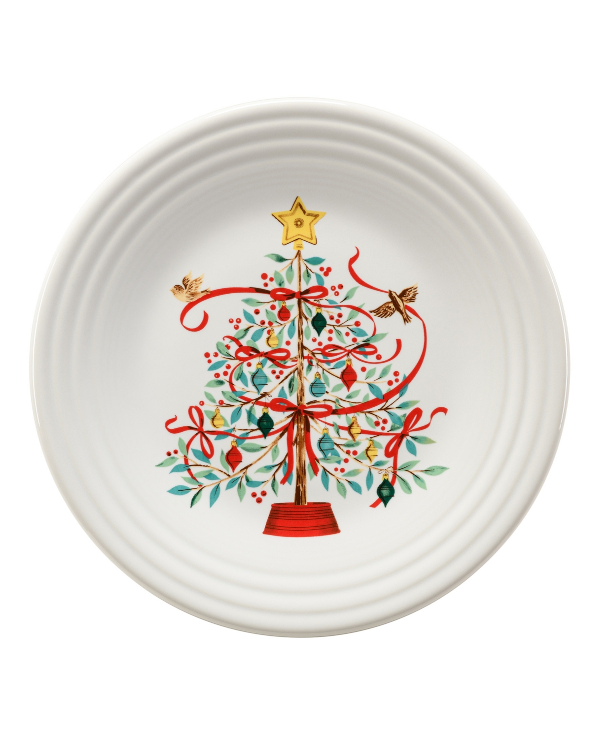Fiesta Holly Berry Christmas Tree 3-Piece Place Setting