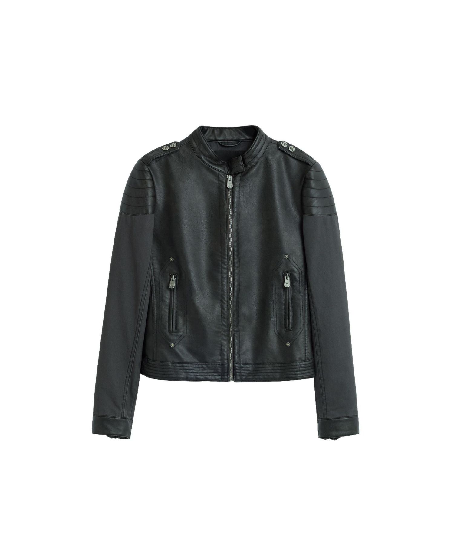 Women's Jacket Leather Effect