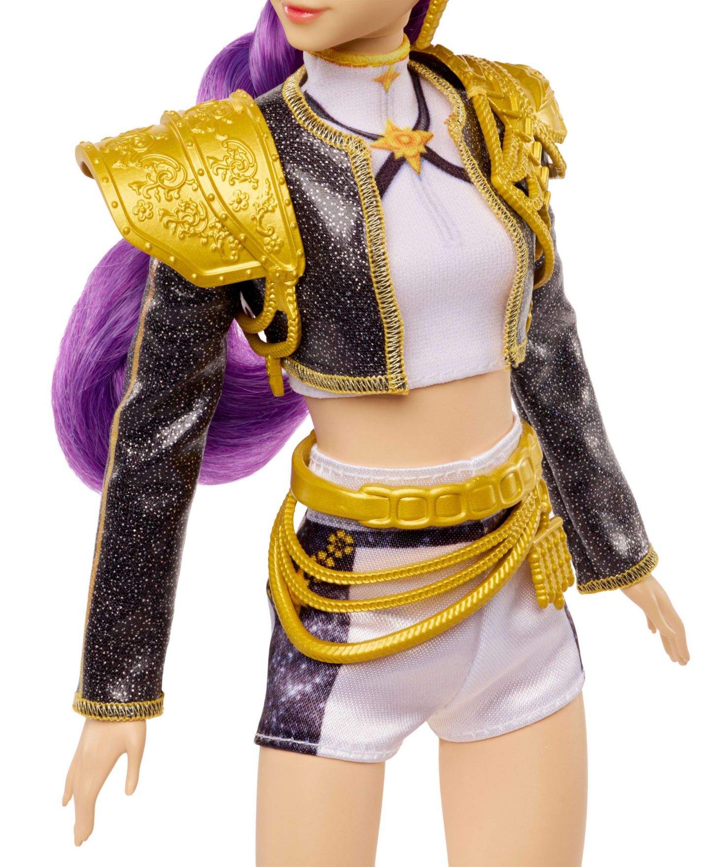 Детская кукла KPop Demon Hunters Rumi Golden 12.75" Singing Fashion Doll with 5 Posable Joints, Ages 4+ — фото 3