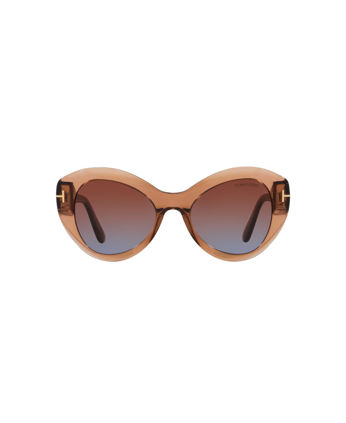 Женские солнцезащитные очки Tom Ford Guinivere Sunglasses, TR001785, цвет: Коричневый — фото 2