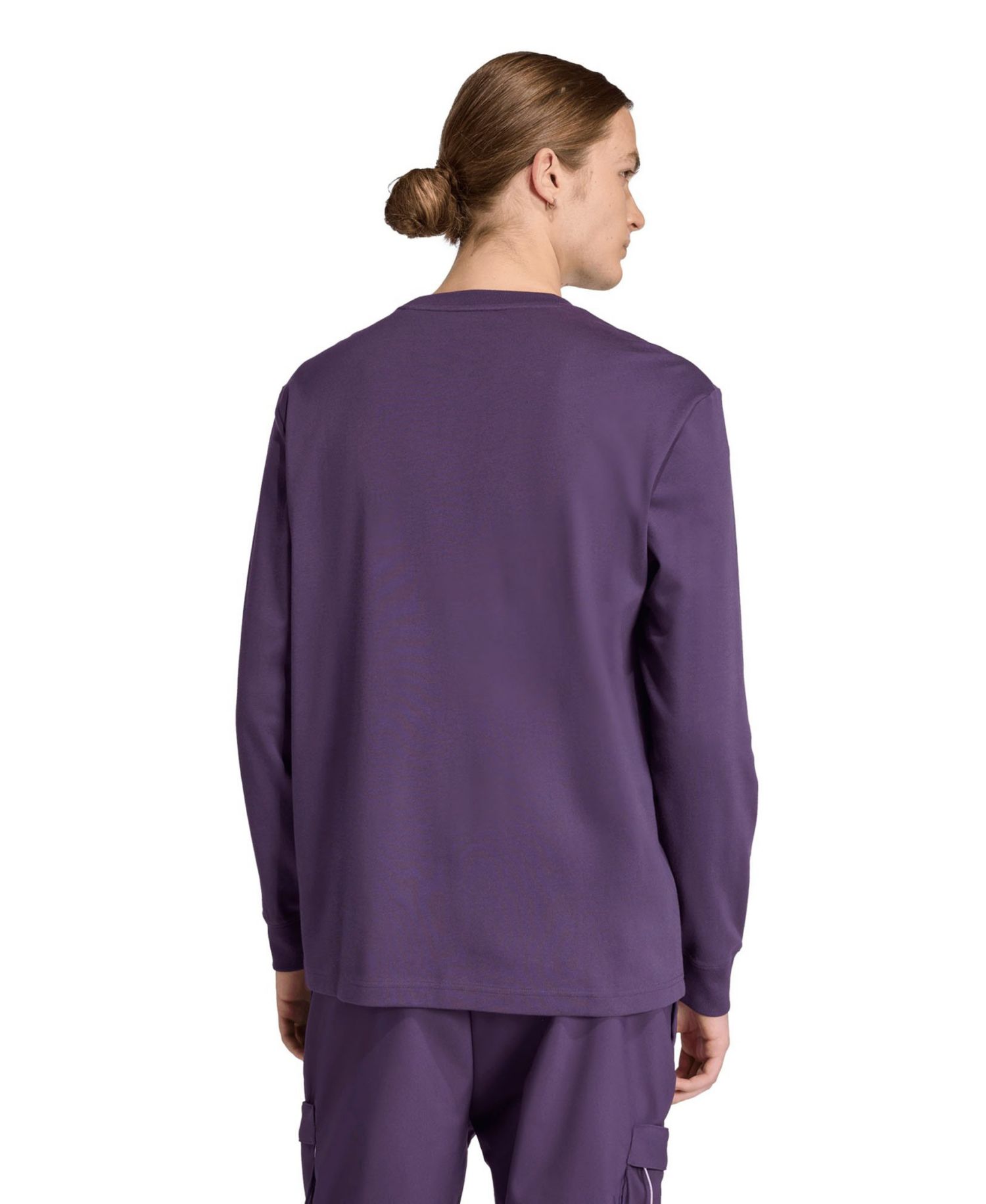 Men's Dark Purple Mercedes-AMG Petronas F1 Team Premium Woven Long-Sleeve T-Shirt