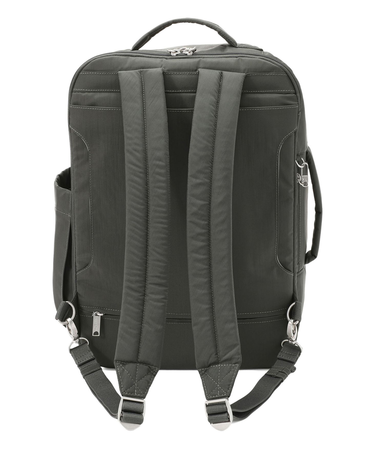 Рюкзак Baggallini Securtex Classic Anti-Theft Convertible Travel Small Messenger, цвет: Угольный — фото 2