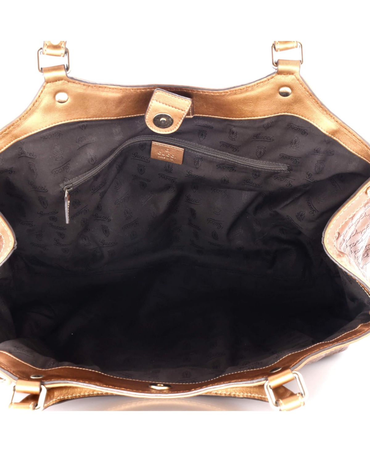 Pre-Owned Gucci Large Sukey Tote Guccissima Leather