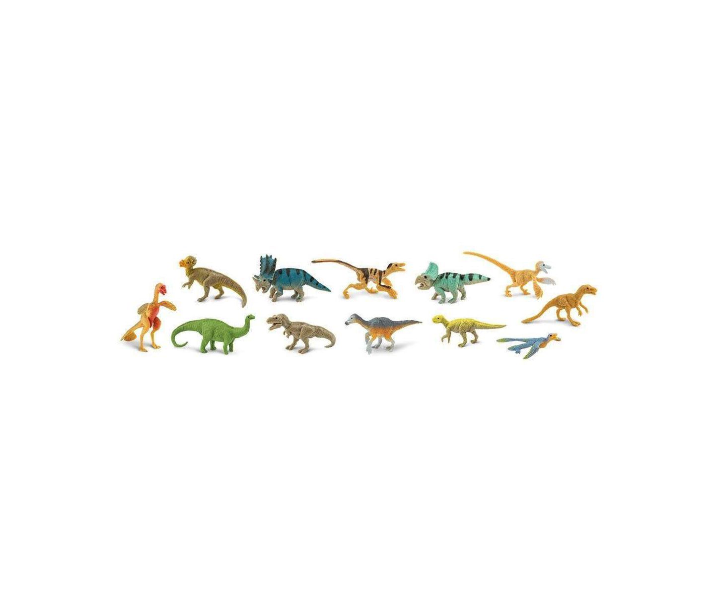 Детские фигурки Safari Ltd. Feathered Dinosaurs Toob Hand-Painted 12-Piece Figurine Set, 3+ — фото 3